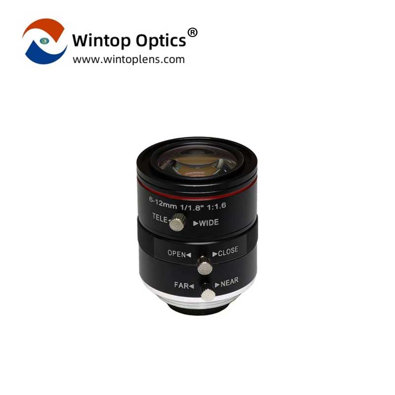 1/1.8" 6-12mm फोकल लंबाई उच्च प्रदर्शन औद्योगिक सुरक्षा कैमरा लेंस YT-4872 - WINTOP OPTICS