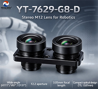 stereo vision lenses for robots